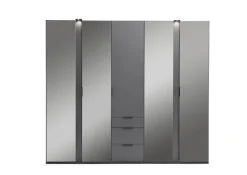 QUARTIER Drehtürenschrank LA RIOJA grau