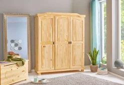 Drehtürenschrank NICOLAS 150 x 180 cm braun