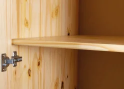 Drehtürenschrank VINCENT 95 x 190 cm braun