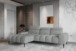 Ecksofa ARIEL hellgrau