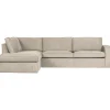 Ecksofa THOMAS I 197 x 283 cm naturel