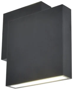 ECO-LIGHT LED Außenwandleuchte RIALTO schwarz