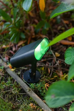 ECO-LIGHT LED Solar Außenstrahler GINBO schwarz