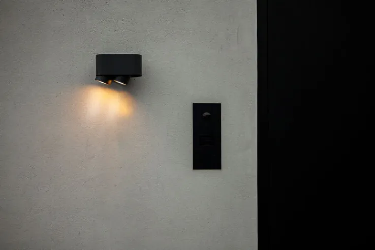 ECO-LIGHT Retrofit LED Außenwandleuchte CYPRES anthrazit