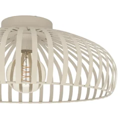 EGLO Retrofit Deckenlampe MOGANO3 43 cm sand