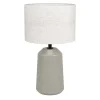 EGLO Retrofit Tischlampe CAPALBIO 41 cm sand /weiß