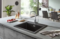 Einbauspüle ZURI schwarz