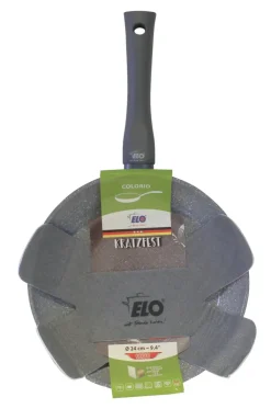 ELO mit Freude kochen! ELO Bratpfanne COLORIO 24 cm grau