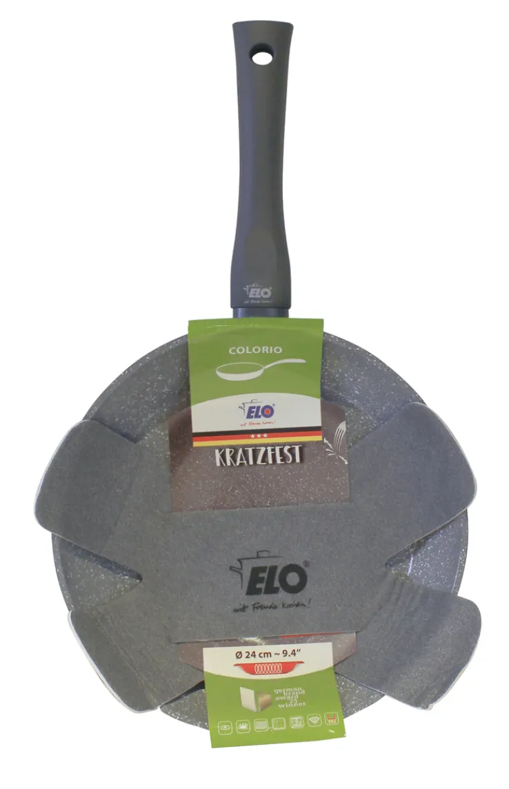 ELO mit Freude kochen! ELO Bratpfanne COLORIO 24 cm grau
