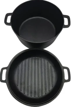 ELO mit Freude kochen! ELO Brottopf 26 cm Gusseisen schwarz