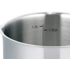 ELO mit Freude kochen! ELO Milchtopf CITRIN 1,5 Liter Edelstahl