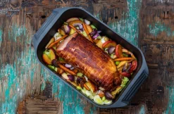 ELO mit Freude kochen! ELO Rechteckbräter KARREE 42x26 cm Aluguss schwarz