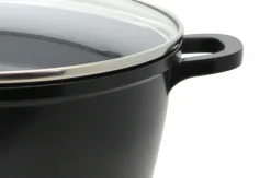 ELO mit Freude kochen! ELO Topf-Set BLACK CAST 4-teilig Aluguss schwarz
