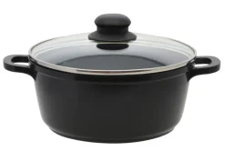 ELO mit Freude kochen! ELO Topf-Set BLACK CAST 4-teilig Aluguss schwarz