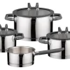 ELO mit Freude kochen! ELO Topfset RONDELLO 4-teilig Metall Silber