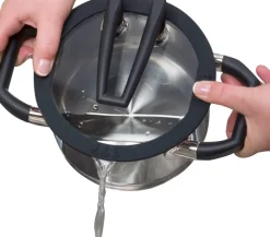 ELO mit Freude kochen! ELO Topfset RONDELLO 4-teilig Metall Silber