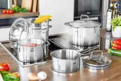 ELO mit Freude kochen! ELO Topf-Set SMART STEAM 5-teilig Edelstahl silberfarbig
