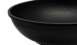 ELO mit Freude kochen! ELO Wokpfanne ALUCAST 28 cm schwarz Aluminiumguss