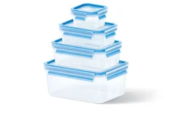 emsa Frischhaltedose 2,3 l CLIP & CLOSE Blau