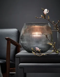 ENGELS KERZEN Windlicht EMMA schiefergrau