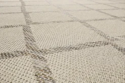 ESPRIT Outdoorteppich RHOMB 80 x 150 cm beige/grau
