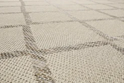ESPRIT Outdoorteppich RHOMB 120 x 170 cm beige/grau