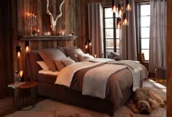 ESPRIT Ösenschal HARP 140 x 250 cm grau