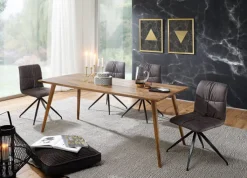 Esstisch 180 x 80 cm braun