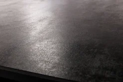 CASAVANTI Esstisch 160-240 x 90 cm Oxydo Darknight / Edelstahl