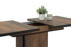 QUARTIER Esstisch ARIANA 120-160 x 80 cm braun