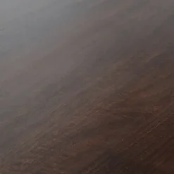 Esstisch ELLIPS 240 x 90 cm Mangoholz in Nussbaum lackiert