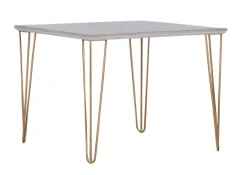 QUARTIER Esstisch GANO 100 x 100 cm weiß