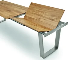 Esstisch MARINA Eiche massiv 95 x 180-280 x 76 cm