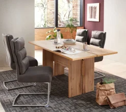 QUARTIER Esstisch SONATE 180 x 90 cm braun