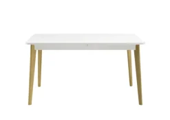 Esstisch SVANTE Scand Oak Dekor/Weiss