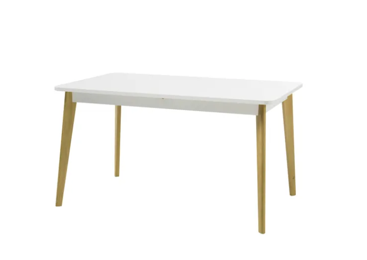 Esstisch SVANTE Scand Oak Dekor/Weiss