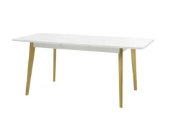 Esstisch SVANTE Scand Oak Dekor/Weiss