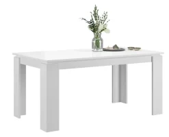 Esstisch TITAN 160 - 200 x 90 cm weiß