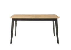 Esstisch TORGE Eiche Artisan/ Schwarz