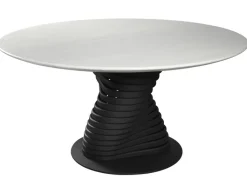 Esstisch TRIEST Onyx weiß