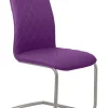 Esszimmerstuhl AMATI ST 3 MN Lederlook lila