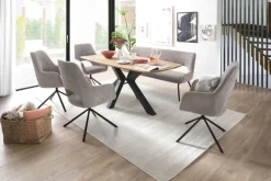 Esszimmerstuhl JOICE 2er Set schlammgrau