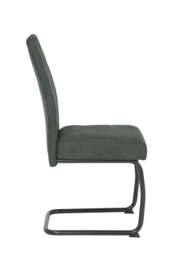 Esszimmerstuhl MAJA 4er Set grau/schwarz