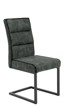 Esszimmerstuhl RANI 4er Set Vintage anthrazit