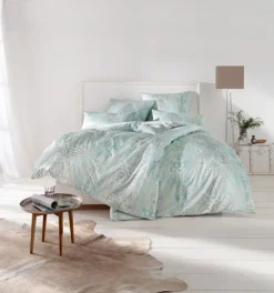 ESTELLA Jersey-Bettwäsche ATELIER 155 x 220 cm blau