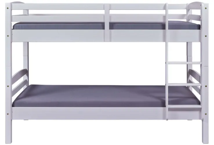 Kinder Etagenbett FREDERIK 90 x 200 cm weiß