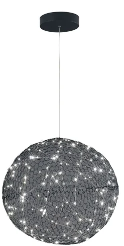 FABAS LUCE LED Pendelleuchte SUMTER 50 cm schwarz