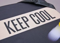 Faltkiste FANBOX II schwarz/orange/weiß