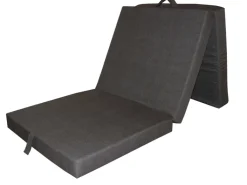 QUARTIER Faltmatratze LINO 70 x 190 cm anthrazit