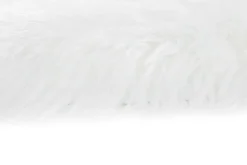 Fellteppich OVIUM 55 x 80 cm weiß